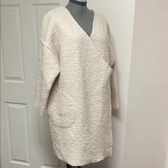 Jackets & Blazers - Cozy Cream Textured Coat